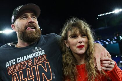Travis Kelce Refers to Taylor Swift As His “Significant Other” During Patrick Mahomes’ Charity Auction Where Eras Tour Tickets Sell for $80K
