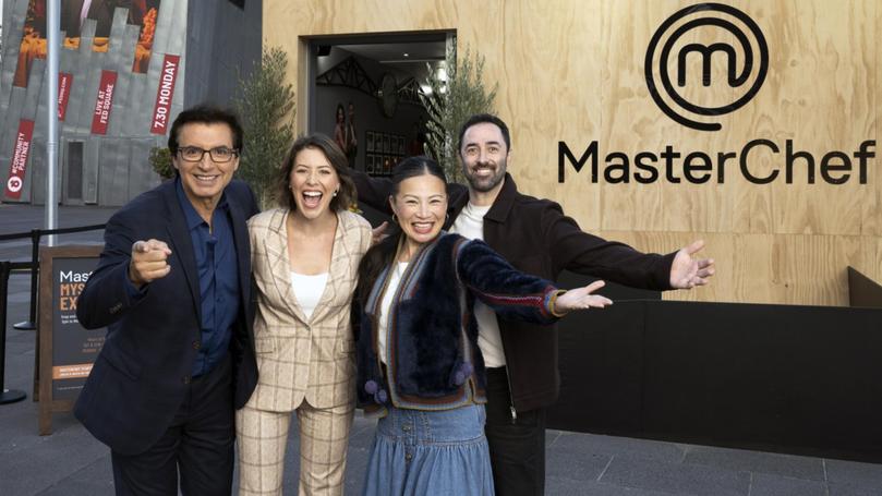 MasterChef judges Jean-Christophe Novelli, Sofia Levin, Poh Ling Yeow and Andy Allen. Supplied