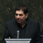 Acting president speaks in Iran parliament after crash