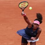 Japan's Naomi Osaka won at a Grand Slam for the first time since January 2022 on Sunday