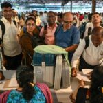 India's financial capital Mumbai began voting Monday when six-week national elections resumed