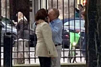 Business and pleasure: Andrew ‘Twiggy’ Forrest caught sharing passionate kiss with Moroccan minister