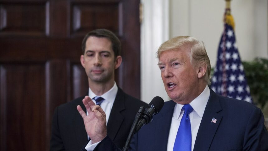Donald Trump’s Potential VP List Now Includes Tom Cotton, the Guy Who’s Called for Vigilante Justice on Protesters and Ripping People’s Skin Off: Report