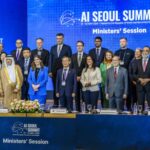 Attendees at the Ministers' Session of the AI Seoul Summit, where some of the world's biggest tech companies pledged to guard against the dangers of artificial intelligence