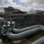 A Swiss start-up unveiled on Wednesday its second plant in Iceland sucking carbon dioxide from the air and storing it underground