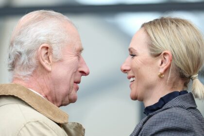 King Charles and Niece Zara Tindall Share Sweet Hug at Royal Windsor Horse Show