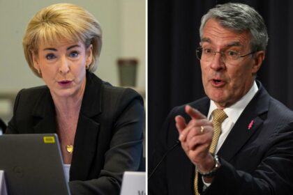 Michaelia Cash and Mark Dreyfus in fiery meeting over religious discrimination laws