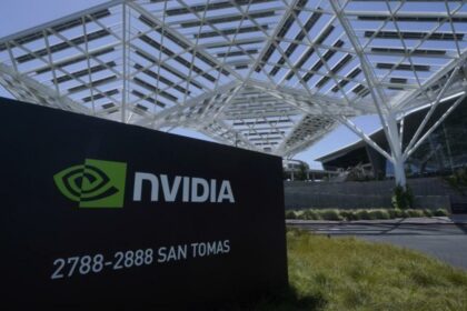 Nasdaq hits high on chip boost, Nvidia results in focus
