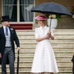 Princess Beatrice, Princess Eugenie, and Zara Tindall Stand In For Kate Middleton at a Garden Party