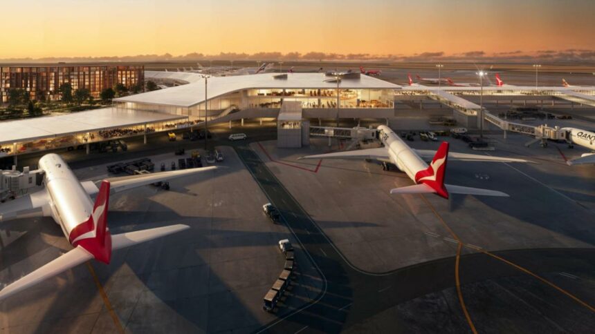 Qantas has announced biggest airport infrastructure deal in its history
