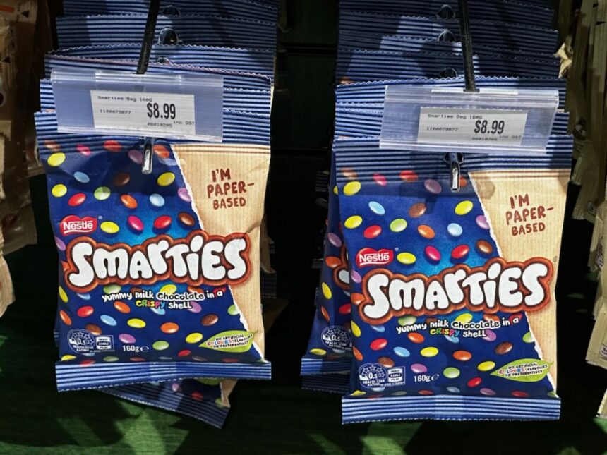 Some airport shops are a rip-off, like the shop in Brisbane selling a bag of Smarties for $8.99