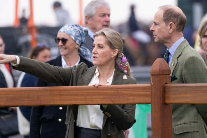 Sophie, Duchess of Edinburgh, and Prince Edward Check Out the Bar at the Royal Windsor Horse Show