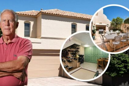 Suburb of champions in top ten list again with sale of golfer Terry Gale’s beachside home, but he is not planning to move far, with the beachside suburb suiting him to a tee,