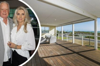 The Guilderton secret is getting out, with property prices booming in recent years. But Lesa Hinchliffe - the long-term partner to retailer Rick Hart - was an early mover, buying a holiday home in the town 20 years ago. She has now upgraded to the beachfront.