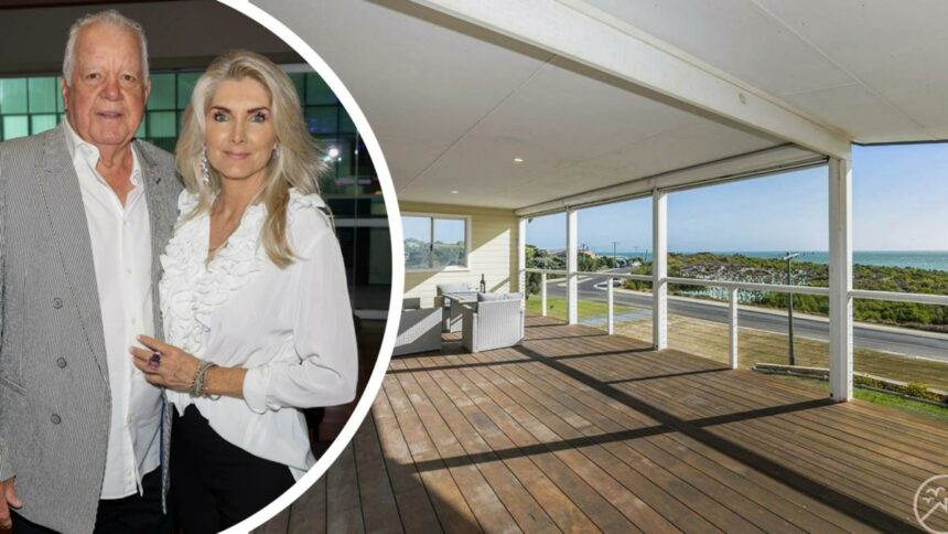 The Guilderton secret is getting out, with property prices booming in recent years. But Lesa Hinchliffe - the long-term partner to retailer Rick Hart - was an early mover, buying a holiday home in the town 20 years ago. She has now upgraded to the beachfront.