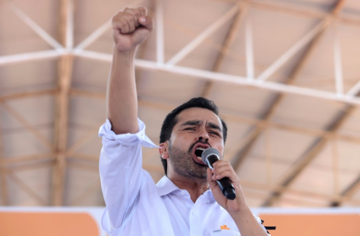 Mexican presidential candidate Jorge Alvarez Maynez is trailing in third place in polls
