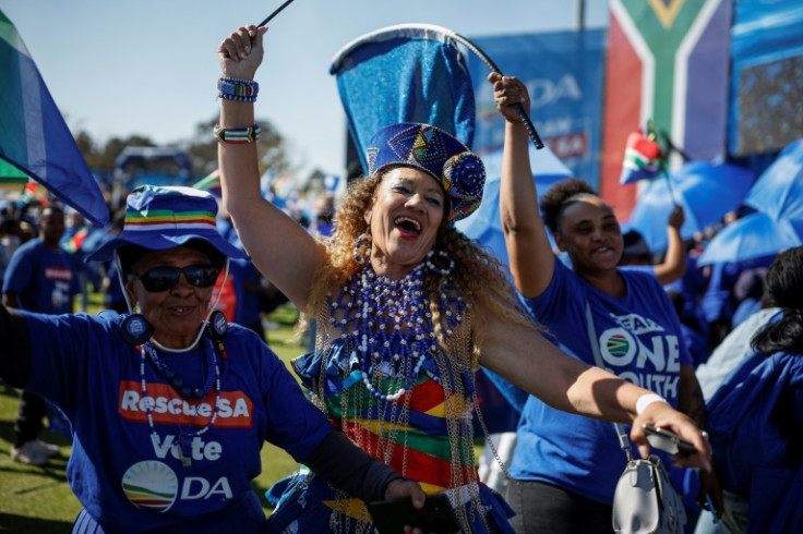 The ruling ANC has played on fears that South Africa's white-led main opposition party the Democratic Alliance (DA) will turn back the clock to the days of apartheid