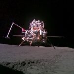 Chang'e-6's lunar lander used a drill and robotic arm to scoop up samples on the far side of the Moon