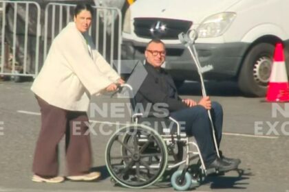 Ian Thorpe spotted in a wheelchair after suffering a painful injury while shooting a reality TV show