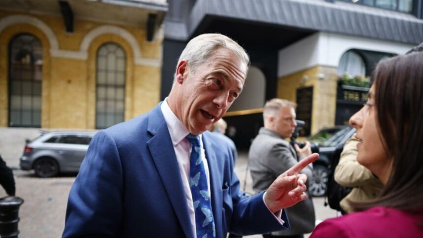 In blow to UK PM, Brexit champion Farage to stand
