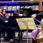 Rod McGrath cello masterclass & pianist Irina Buevska-Cowell open Grove Classics winter series @ Grove Library