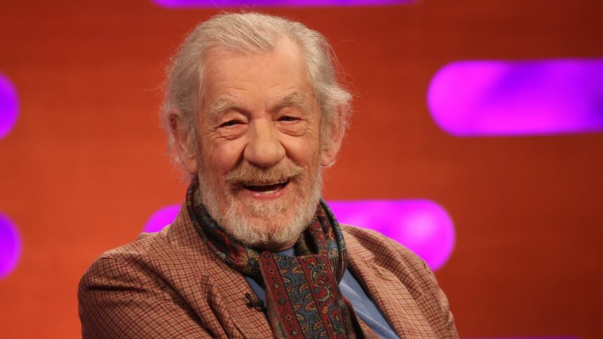 Sir Ian McKellen Is in “Good Spirits” After Falling Off a West End Stage