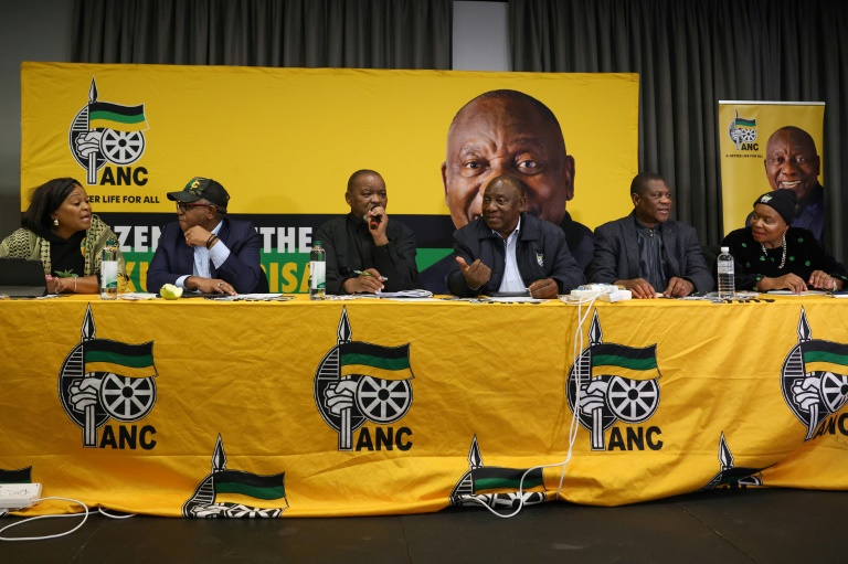 ANC leaders reached a coalition deal with other parties