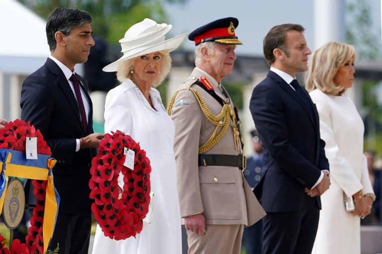 Prime Minister Rishi Sunak attended some of the commemorations for the 80th anniversary of D-Day