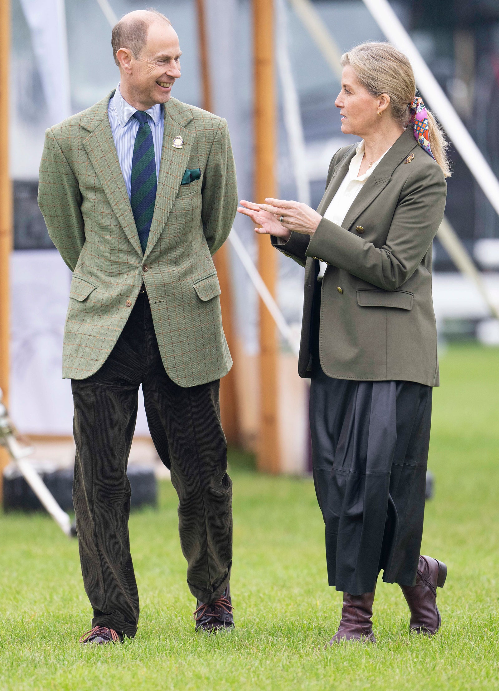 Prince Edward Duke of Edinburgh and Duchess Sophie