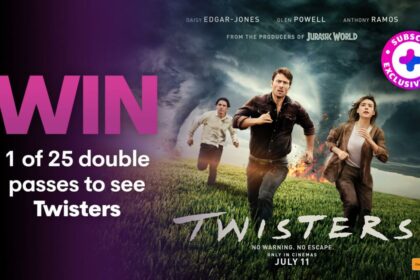 WIN 1 of 25 double passes to see Twisters