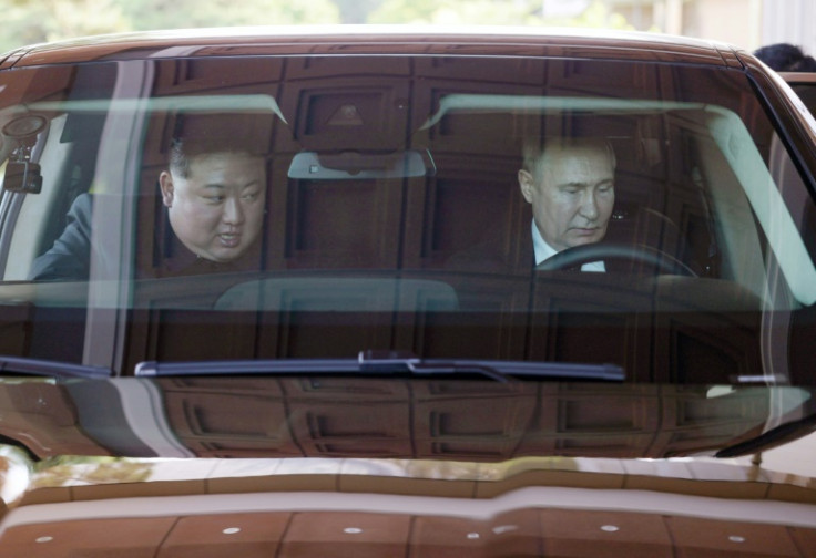 Putin received a rapturous reception in Pyongyang, embraced by Kim as he stepped off his plane