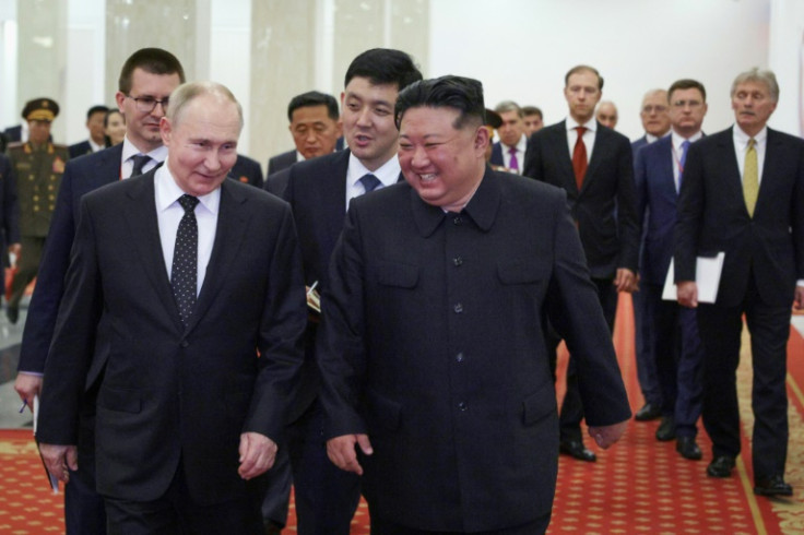 Putin said Russia did not rule out 'military-technical cooperation' with Pyongyang