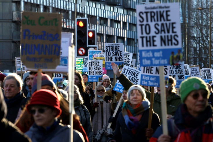 Recent years have seen widespread strikes, including in the state-run National Health Service