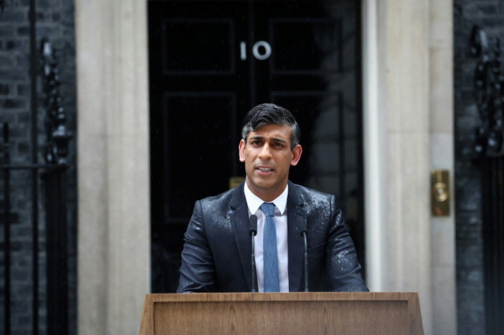 Rishi Sunak launched the general election campaign in a downpour