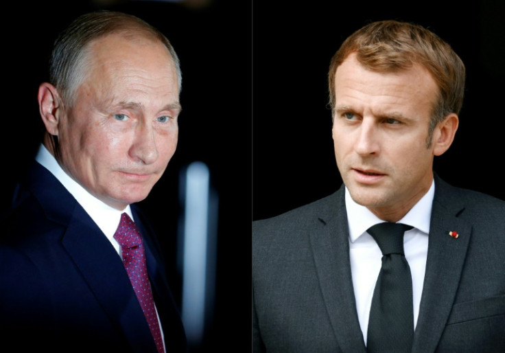 Some criticised Macron for being too close to Putin
