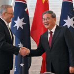 ‘Constructive, mature’: Albo lauds renewed relationship with China after meeting Premier Li Qiang in Canberra