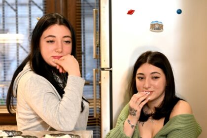 Georgian student Elene Deisadze was browsing TikTok when she stumbled across the profile of a girl, Anna Panchulidze, who looked exactly like her