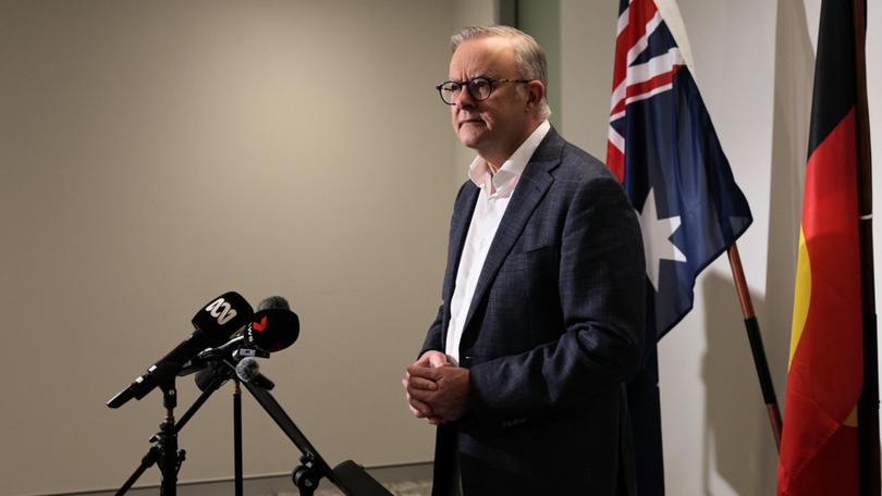 Anthony Albanese says Australian politics has been ‘more turbulent’ that the US. NewsWire / Brendan Radke