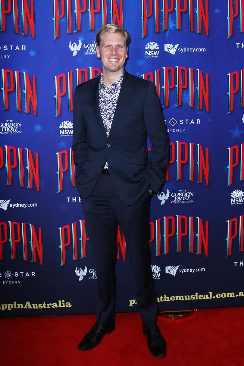 SYDNEY, AUSTRALIA - DECEMBER 03: Mark Humphries attends opening night of Pippin at Lyric Theatre, Star City on December 03, 2020 in Sydney, Australia. (Photo by Lisa Maree Williams/Getty Images)