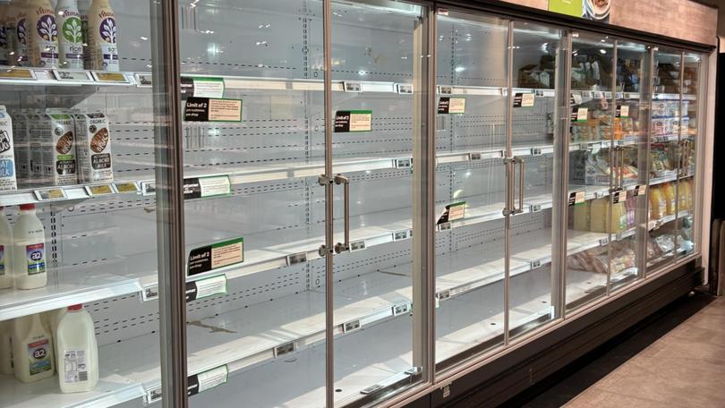 A suspected outbreak of avian flu has left Woolworths shelves empty. NewsWire
