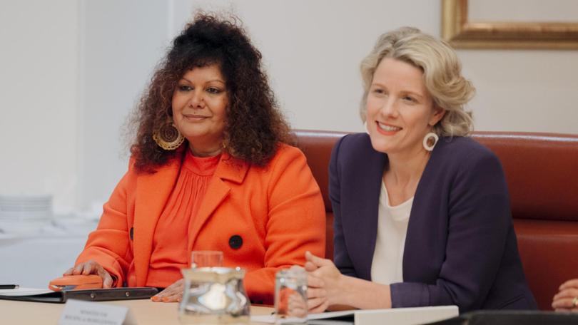Indigenous Australians Minister Malarndirri McCarthy and Housing Minister Clare O'Neil NewsWire / David Beach