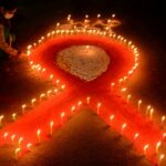 An awareness event organised on the eve of the 'World AIDS Day' at Khalpara area in Siliguri on November 30, 2021