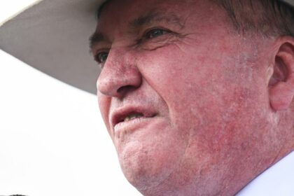 Barnaby Joyce says sorry for ‘load that magazine’ comments to fire up crowd at anti-wind turbine rally