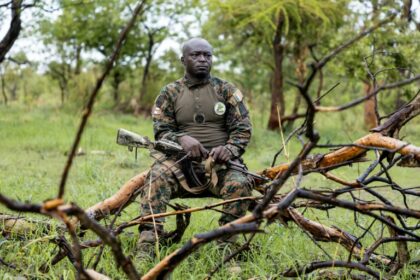 Rangers protect the national park in Chad from poachers and grazing livestock