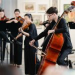 Cygnus Arioso Strings chill out with Winter Gala at Holmes a Court Gallery