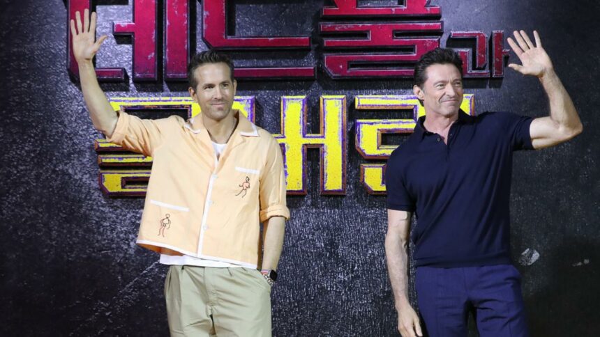 Deadpool & Wolverine Ryan Reynolds and Hugh Jackman talk and being ‘Marvel Jesus’ in Seoul appearance