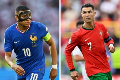 Kylian Mbappe's France and Cristiano Ronaldo's Portugal go head to head in Hamburg