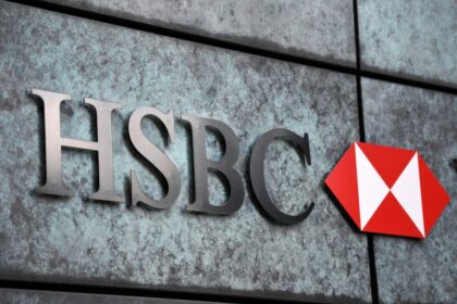HSBC's first-half pre-tax profits were slightly down from the same period last year