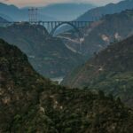 The Chenab Rail Bridge is the highest of its kind in the world