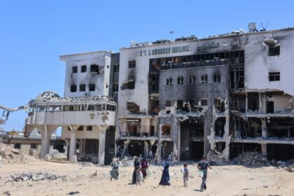 Parts of the Gaza Strip's biggest hospital, Al-Shifa, have been reduced to rubble in repeated Israeli military raids